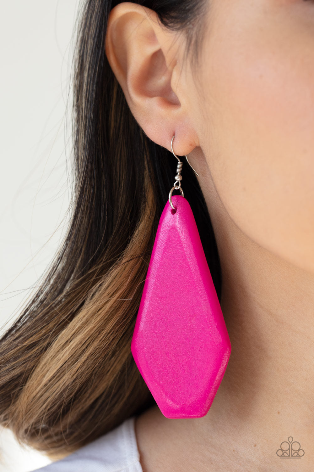Paparazzi Accessories - Vacation Ready - Pink Earrings