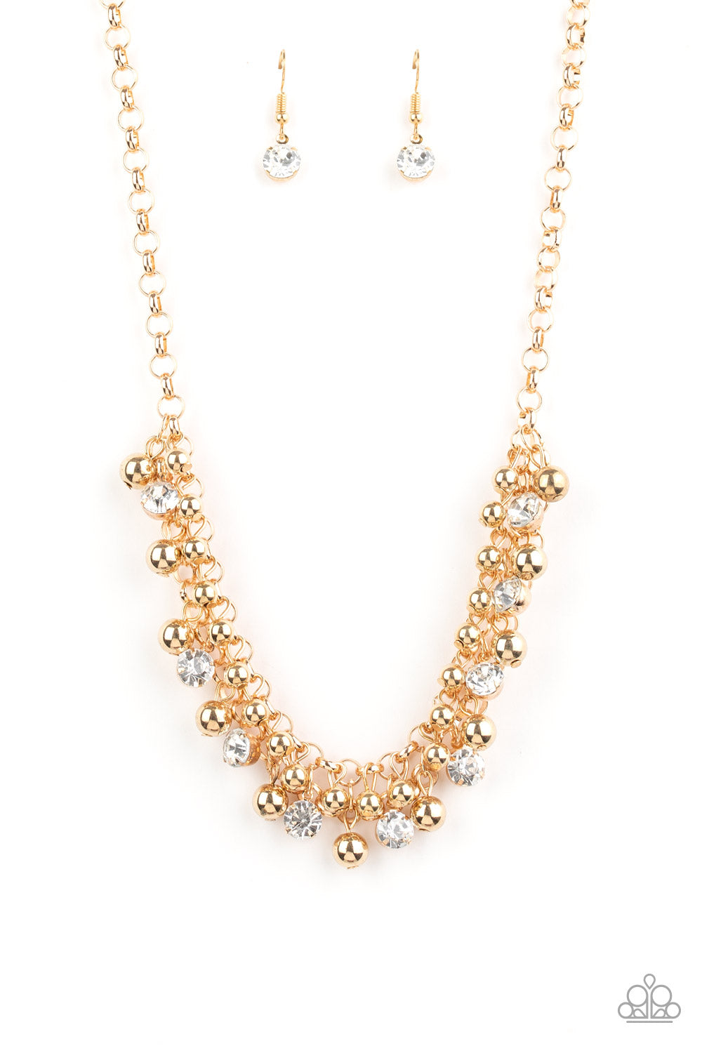Paparazzi Accessories - Wall Street Winner - Gold Necklace