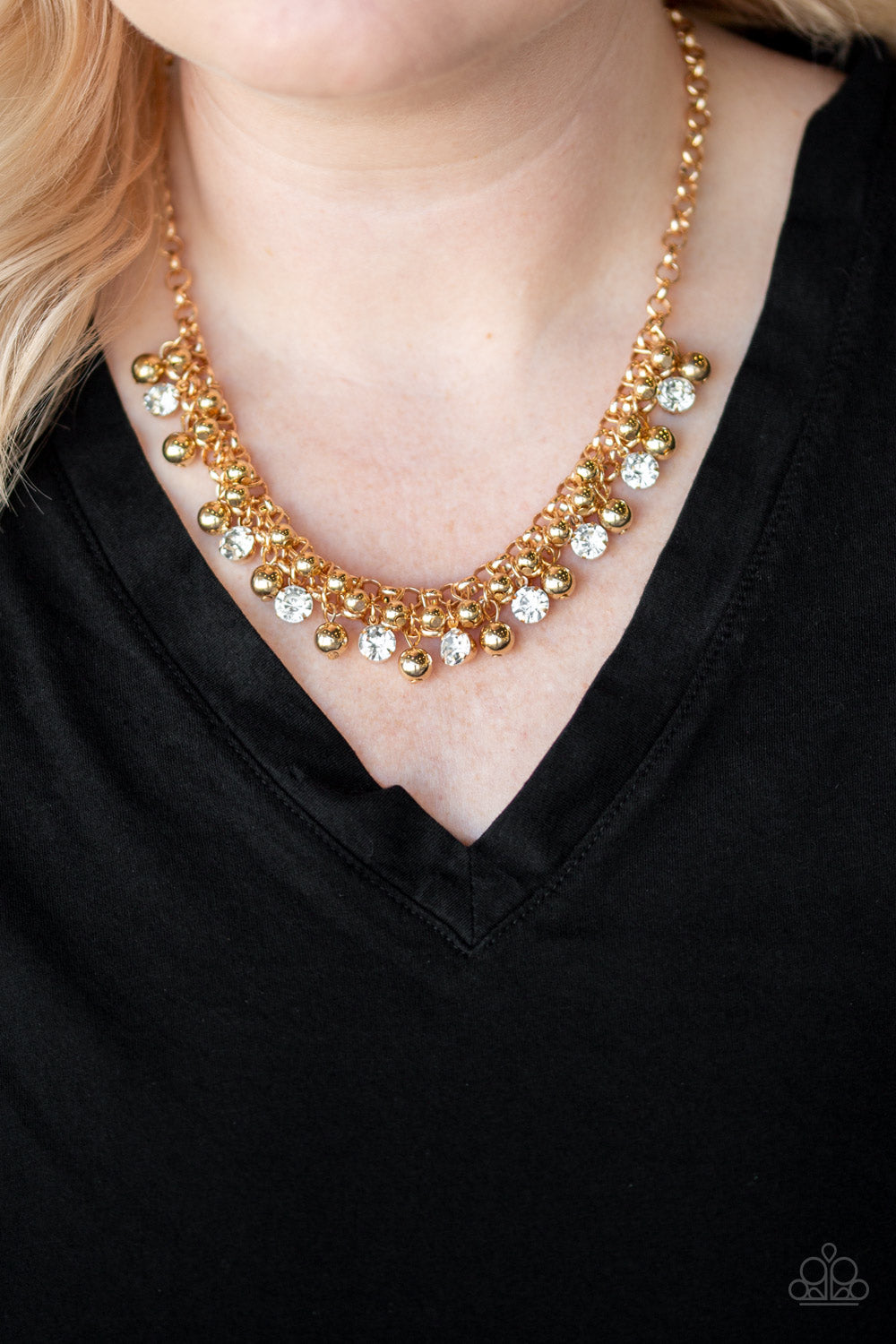 Paparazzi Accessories - Wall Street Winner - Gold Necklace