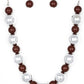 Top Pop Brown Necklace - TheMasterCollection
