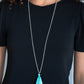 Triple The Tassel - Blue Necklace - TheMasterCollection