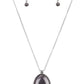 Paparazzi Accessories  - Pretty Poppin - #N284 - Silver Necklace