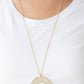 Paparazzi Accessories - Bad HEIR Day - Gold Necklace