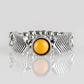 Awesomely ARROW Dynamic Yellow silver ring - TheMasterCollection