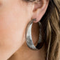 Paparazzi Accessories - Desert Wanderings - Silver Fashion Fix Earrings July 2020