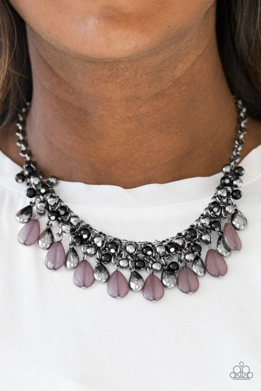 Diva Attitude Black Necklace - TheMasterCollection