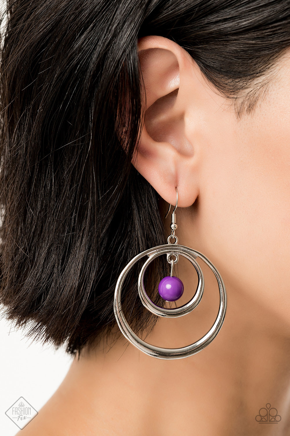 Diva Pop - Purple Fashion Fix Earring July 2019 - TheMasterCollection