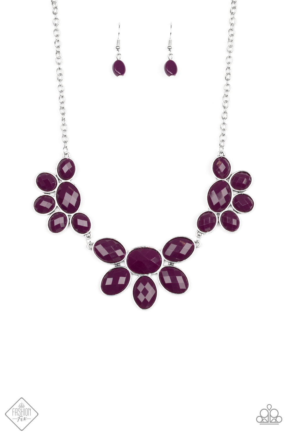 Flair Affair Fashion Fix Purple Necklace January 2020 - TheMasterCollection