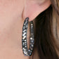 GLITZY By Association - Black Earrings - TheMasterCollection