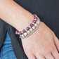 Girly Girl Glamour Purple Bracelet - TheMasterCollection