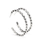 Paparazzi Accessories - Hoop Hype Silver Hoop Earring Fashion Fix May 2021 #SSF0521