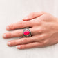 Paparazzi Accessories - Lets Take It From The POP Fashion Fix Pink Ring February 2020