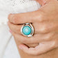 Paparazzi Accessories - Mojave Native - Blue Fashion Fix Ring July 2020