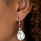 Play The FAME - White Earrings - TheMasterCollection