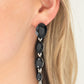 Red Carpet Radiance - Black Earring - TheMasterCollection