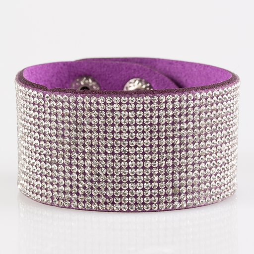 Roll With The Punches - Purple Bracelet - TheMasterCollection