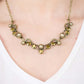 Paparazzi  Accessories- Tie The Knot #N749 Peg - Brass Necklace