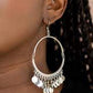 Paparazzi Accessories  - Speed of Spotlight #E41 Peg - Silver Earrings