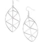 Paparazzi Accessories  - Unbreakable #L158 - White Earrings