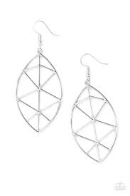 Paparazzi Accessories  - Unbreakable #L158 - White Earrings