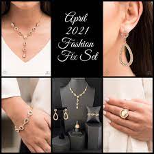 Paparazzi Accessories - The Fiercely 5th Avenue #FFA-0421- 2021 Fashion Fix Gold Collection