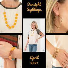 Paparazzi Accessories - The Sunset Sightings #SS-0421 - 2021 Fashion Fix Orange Collection