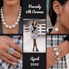 Paparazzi Accessories - The Fiercely 5th Avenue #FFA-0422 - 2022 Fashion White Collection