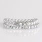 Paparazzi Accessories - Get A Ballroom - Silver Bracelet - TheMasterCollection
