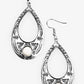 Paparazzi Accessories  - South Pacific - #L46 - White Earring