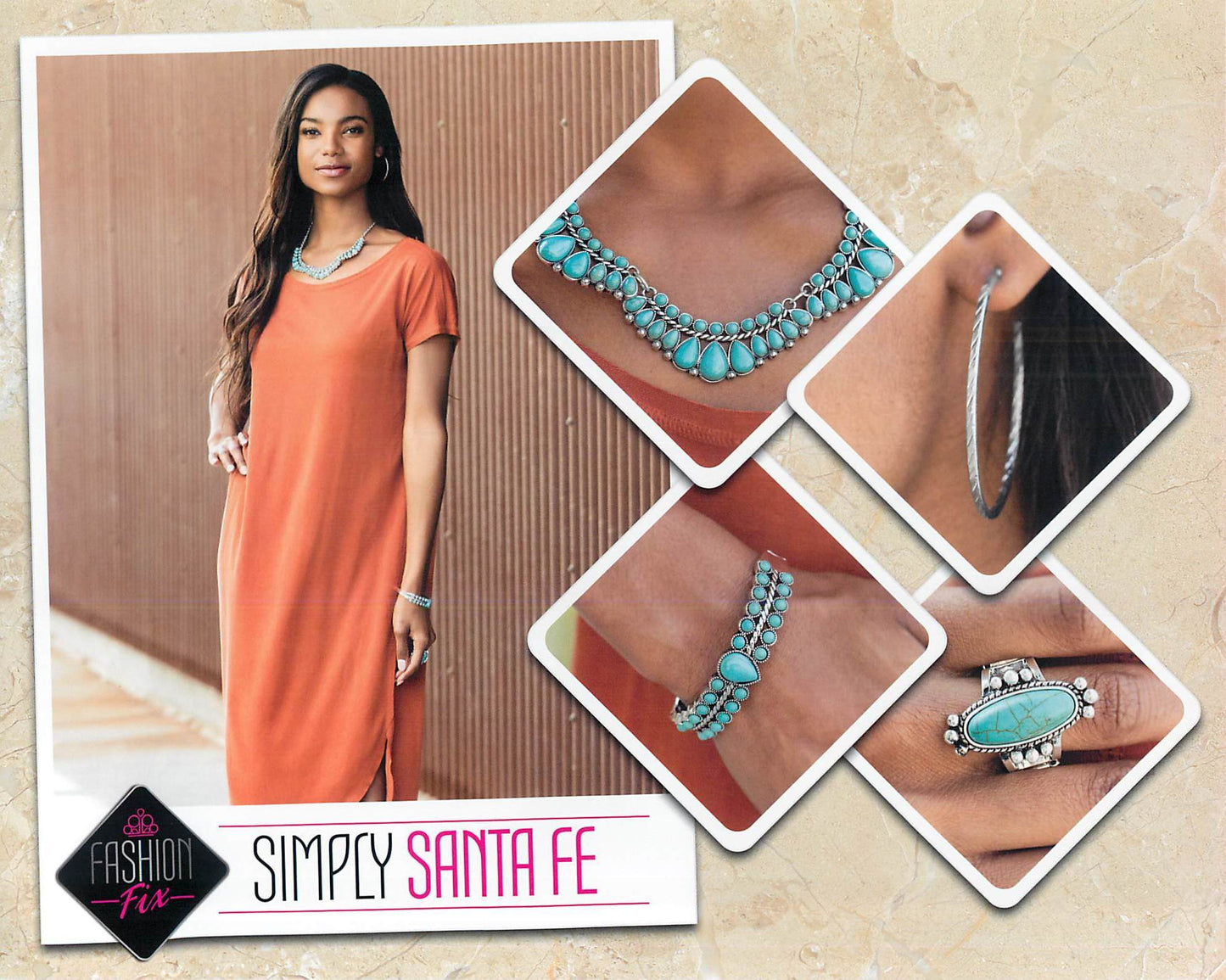 Paparazzi Accessories - The Simply Santa Fe Collection #SSF-1020 - Fashion Fix October 2020