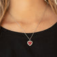 Paparazzi Accessories - My Heart Goes Out To You #N462 - Red Necklace