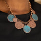 Paparazzi Accessories  - Treasure Huntress #L117 - Copper Necklace