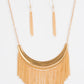 Paparazzi Accessories - Zoo Zone #N162 Peg- Gold Necklace
