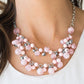 Paparazzi Accessories - Gone Sailing- Pink Necklace - TheMasterCollection