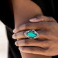 Paparazzi Accessories  - Leading Luster - Green Ring