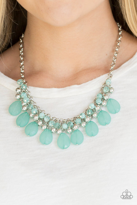 Paparazzi Accessories - Trending Tropicana - Green Necklace - TheMasterCollection