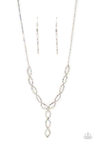 Paparazzi Accessories - Infinitely Icy #N21 Box 1 - Multi Necklace