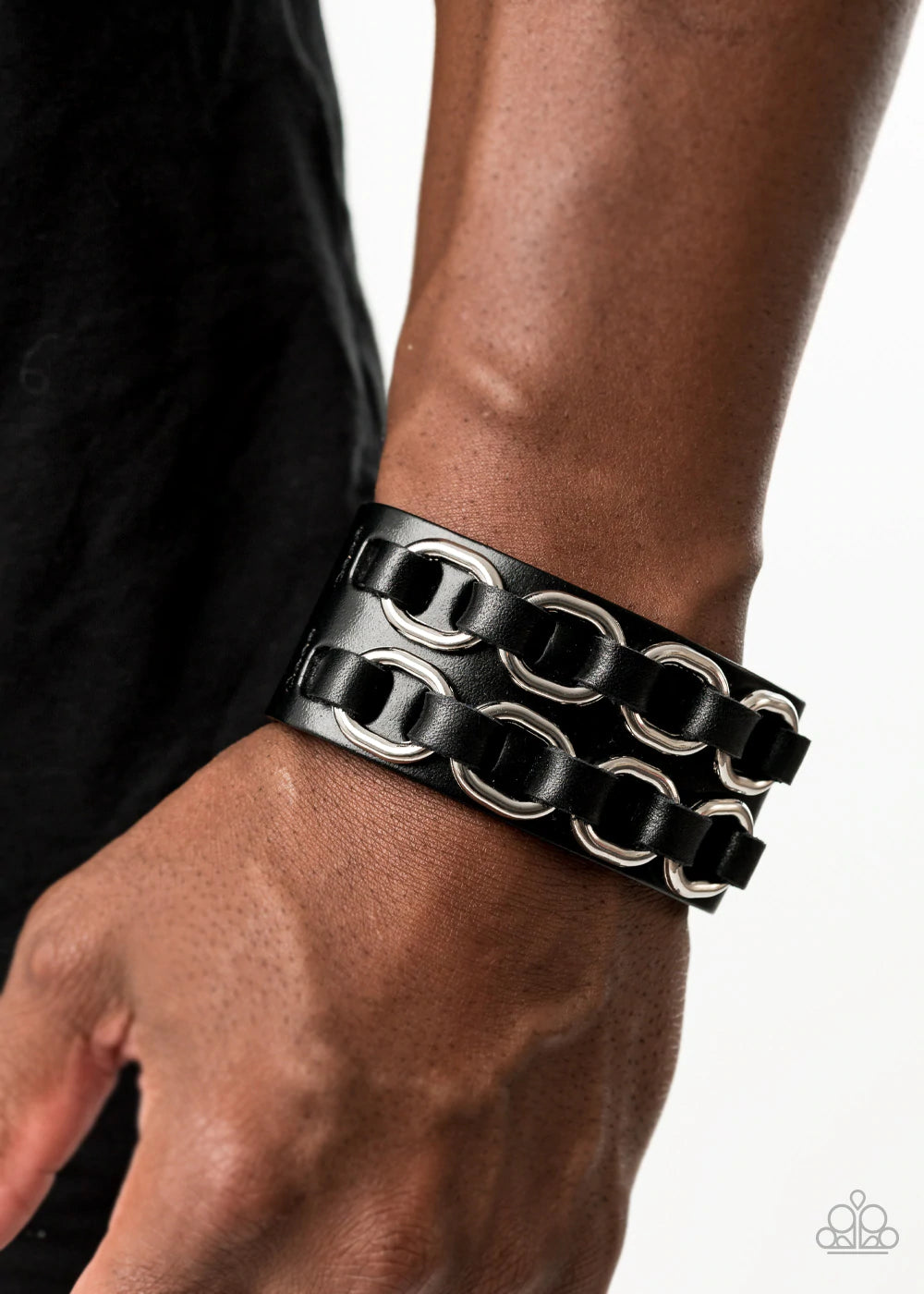 Paparazzi Accessories - Throttle It Out Display - Black Bracelets