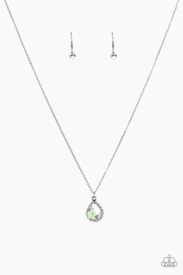 Paparazzi Accessories - Serene Spring Showers - Green Necklace - TheMasterCollection