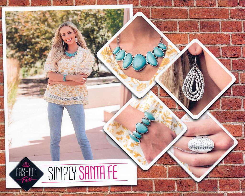 Paparazzi Accessories - The Simply Santa Fe Collection #SSF-0920 - Fashion Fix September 2020