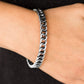 Paparazzi Accessories - Might and Chain  #B304 - Silver Bracelets