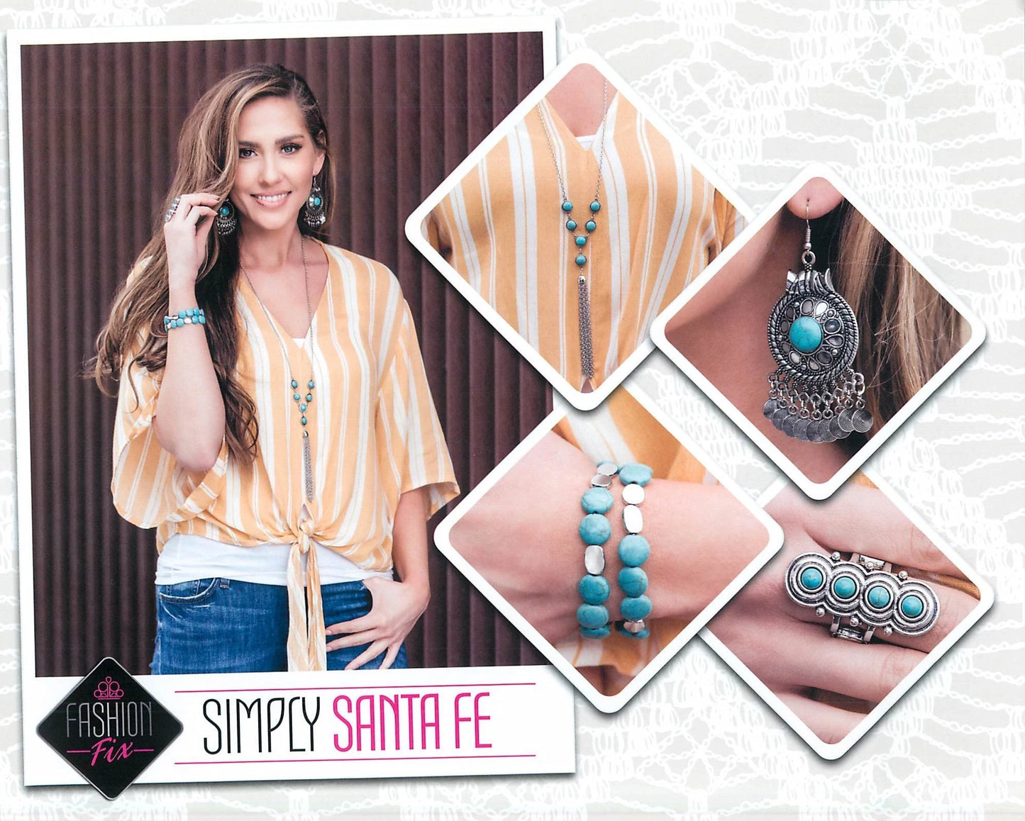 Paparazzi Accessories - The Simply Santa Fe Collection #SSF-0520 - Fashion Fix May 2020