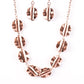 Paparazzi Accessories  - Tribe, Tribe, Again #N469 Peg - Copper Necklace