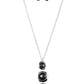 Paparazzi Accessories  - Stone Tranquility #N864 -  Black Necklace