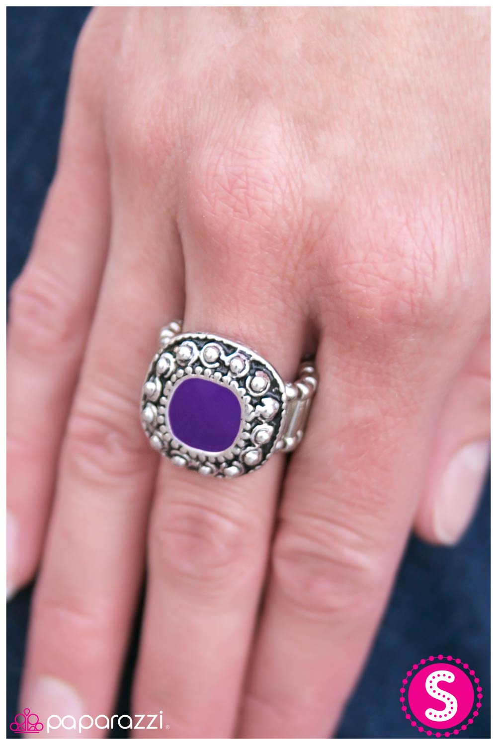 Paparazzi Accessories  - HOLD YOUR HORSES #RP1/C5 - Purple Ring