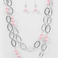 Paparazzi Accessories - Box Office Romance - Pink Necklace - TheMasterCollection