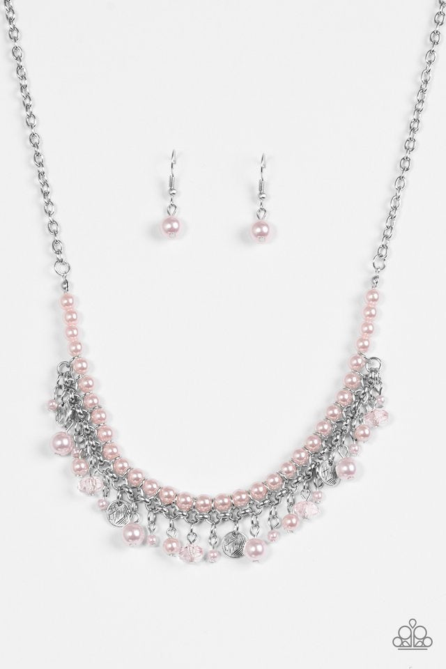 Paparazzi Accessories - Glamour Trove - Pink Necklace - TheMasterCollection