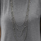 Paparazzi Accessories  - I’ve Been Blocked #N717 Box 8 - Black Necklace