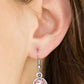 Paparazzi Accessories  - Oceans Away #E282 Peg - Pink Earring