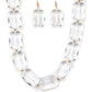 Paparazzi Accessories  - The Ice President - Gold Necklace